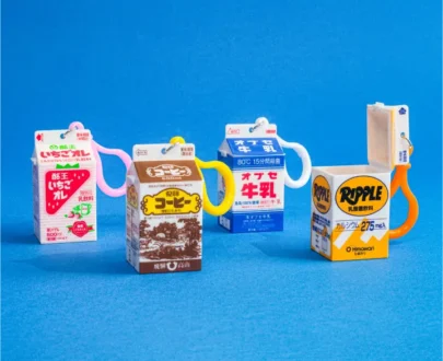 Miniatur japanische verpackte Getränke - Mini -Fallsammlung