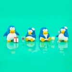 Papipu Penguins figuur capsule speelgoed