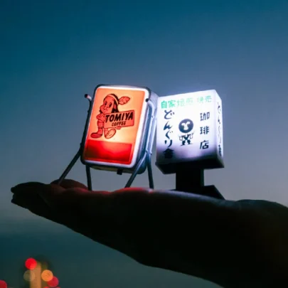 Retro Café Sign Light Series vol. 3