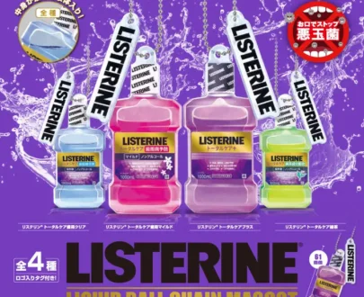 Mascotte a sfera liquida listerine®