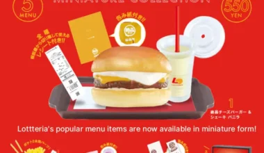 Lotteria Miniaturen Collectie - Fastfood Miniaturen