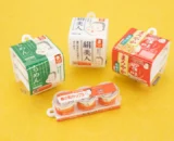 Okame Natto Ball Chain Mascot Series 2 - Box of 12 3