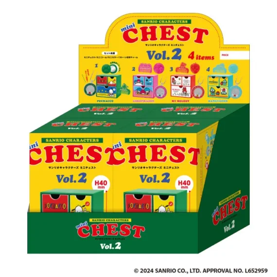 Sanrio Characters Mini Chest Series 2 - coffret de collection 6