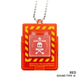 Giocattolo a capsula con pulsante di autodistruzione08