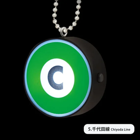 Tokyo Metro GlowCaps – Ball Chain Keychain Collection09