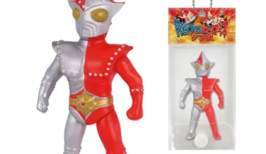 Ultra Vinyl Heroes – Mini portachiavi a forma di palla in vinile morbido04