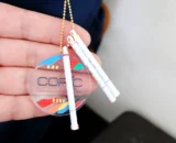 Copic Marker Charm Keychain