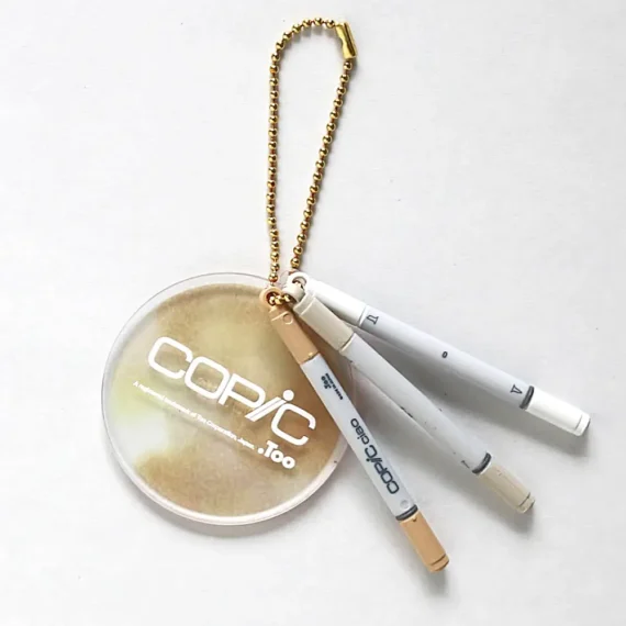 Porte-clés à breloques Copic Marker