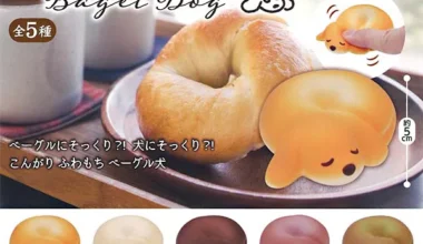 Bagel Dog Sammelfigur – Entzückendes Mini-Maskottchen