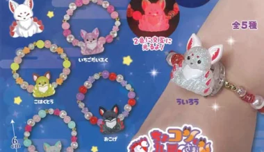 Pulsera de zorro de nueve colas Chokon, brillante y coleccionable (batería no reemplazable)