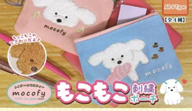 Borsa ricamata a forma di barboncino giocattolo soffice – Grazioso accessorio da collezione