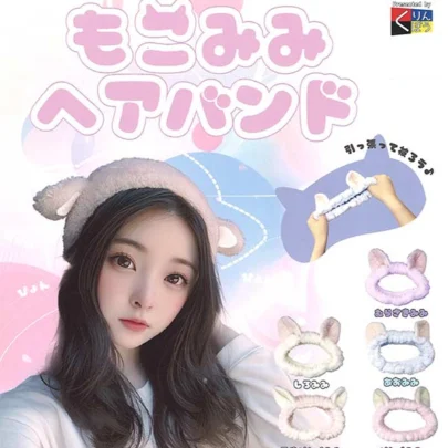 Fascia per capelli soffice con orecchie, adorabile mini accessorio indossabile