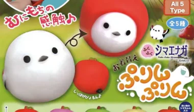 Série de mascottes d&#39;oiseaux à longue queue et duveteux