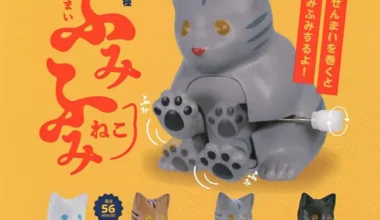 Fumifumi Wind-Up Kitty – Personaggio da collezione divertente e stravagante