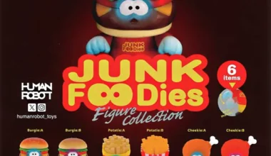 Collection de figurines Junk Foodies – Mini-objets de collection amusants