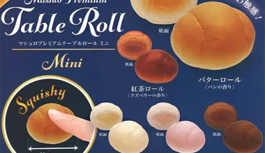 Mini-tafelrolmascotte – schattig klein verzamelobject