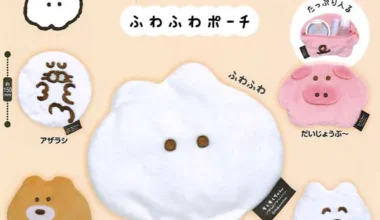 Mokumoku Fluffy Pouch – Cute Mini Collectible