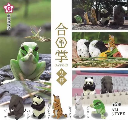 Collection de figurines Gassho 2 – Pose de prière