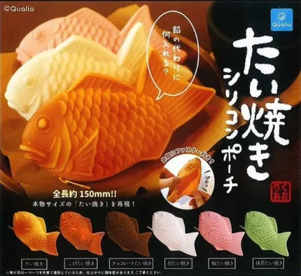 Silikonbeutel in Fischform für Taiyaki – Niedliche japanische Süßigkeitenhülle