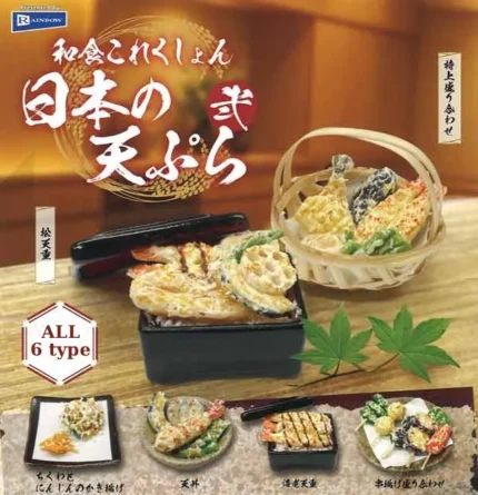 Gacha Japanese Tempura Food Miniature Collectible Vol.2