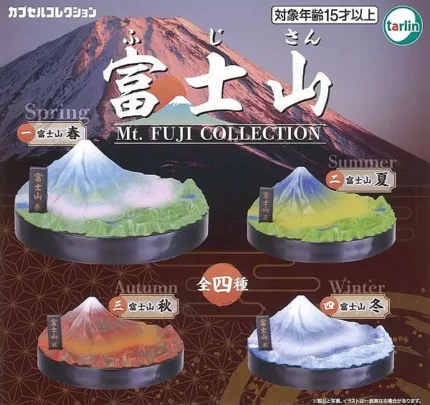Gacha Mount Fuji Mini Figure Collectible Capsule Toy