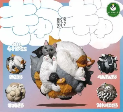 Panda Squeeze Packed Figure Mascot – Japan Blind Box Collectible