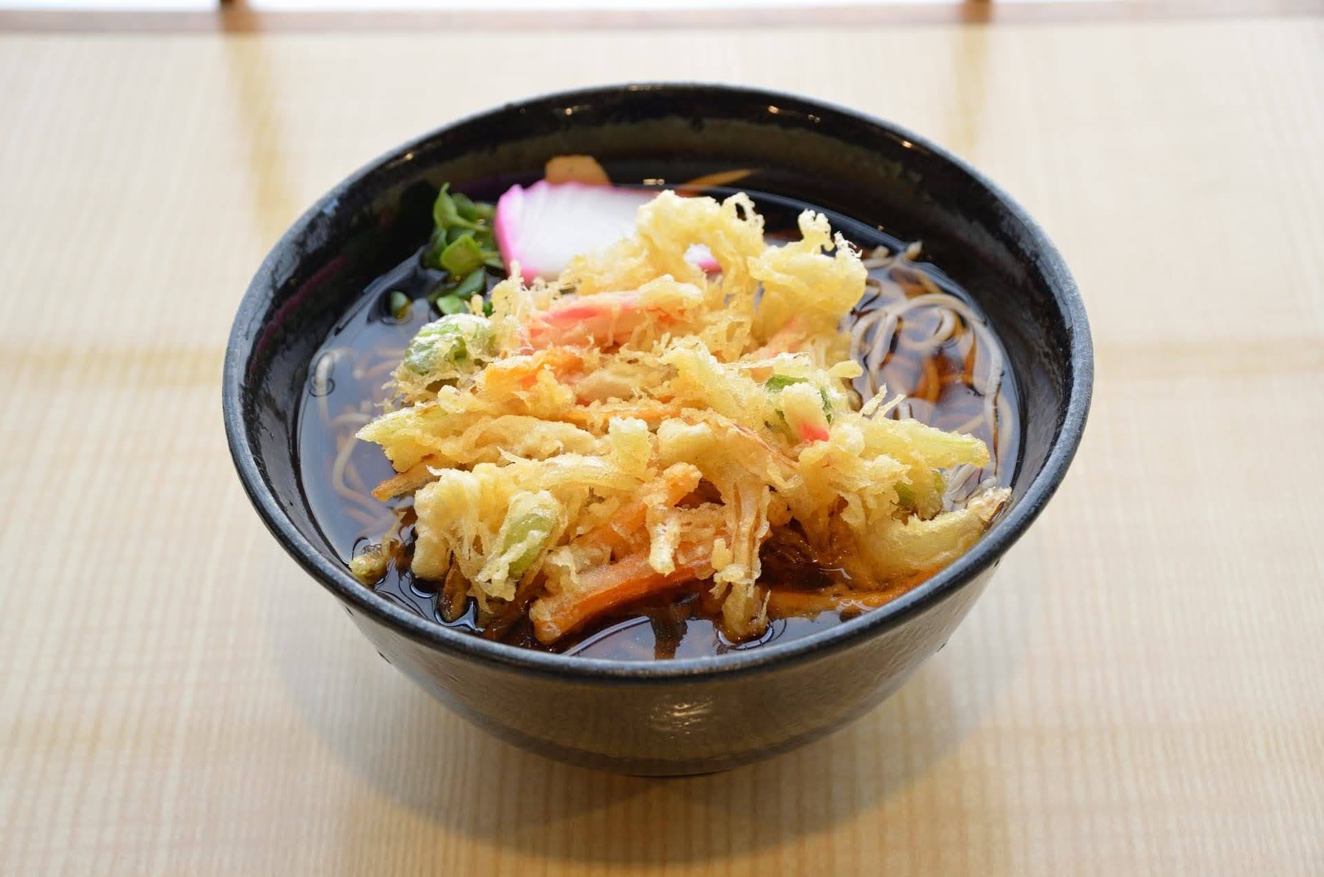 Soba noodles Recipe "Kakiage Soba" かき揚げ蕎麦